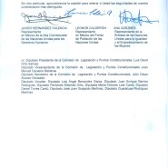 Carta de Naciones Unidas al Congreso de Nuevo León