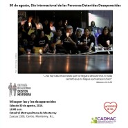 Misa por las y los desaparecidos