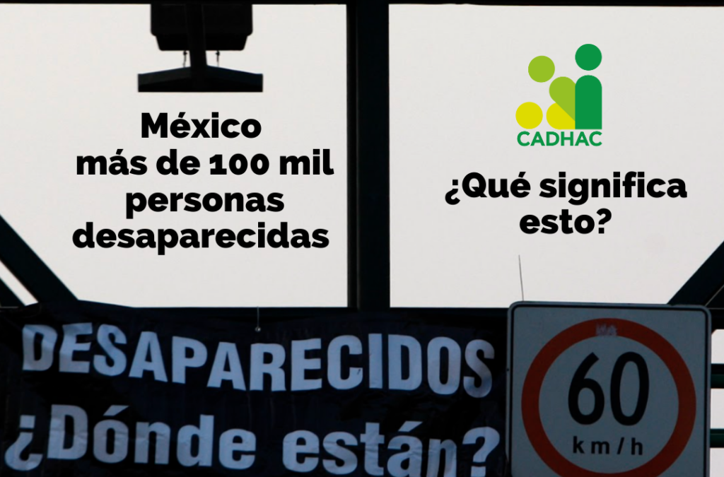 Más de 100,000 personas registradas como desaparecidas en México 