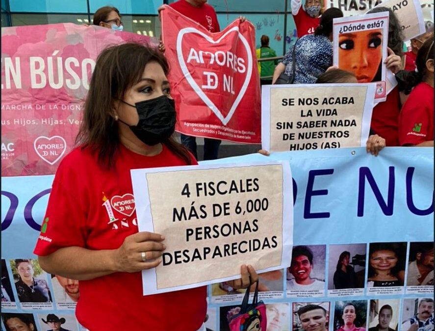 Protestan Madres que buscan a sus hijas e hijos desaparecidos