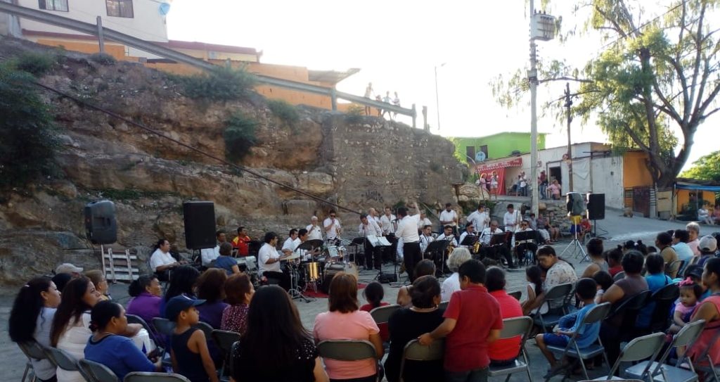 Festejo del Día de las Madres de la comunidad de San Ángel Sur