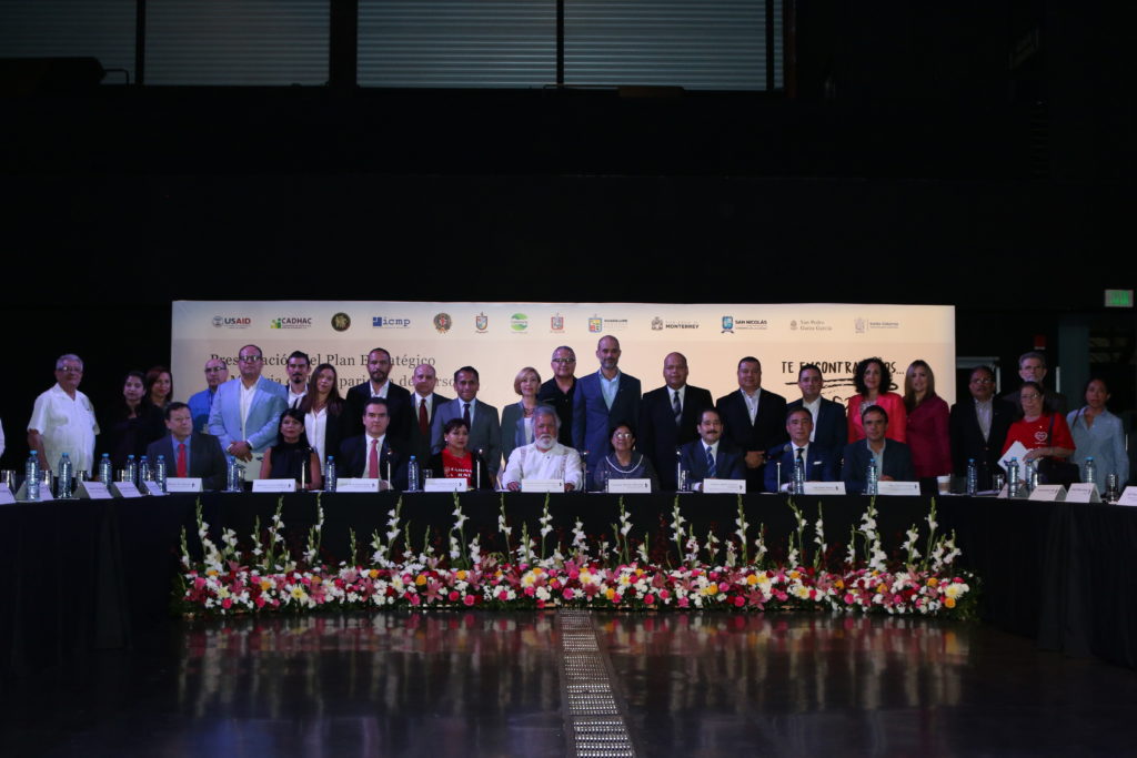 Autoridades participan en la Presentación de Plan Estratégico en Materia de Desaparición de Personas en Nuevo León