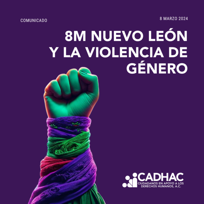 8M Nuevo León y la violencia de género