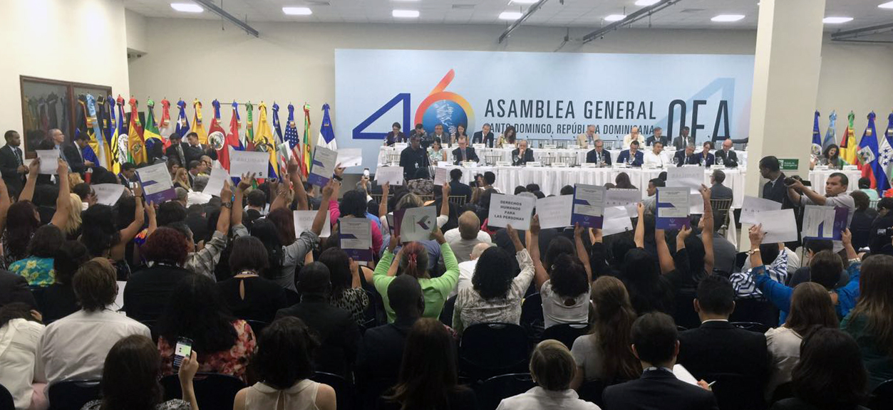 CADHAC presente en la 46 Asamblea General de la OEA