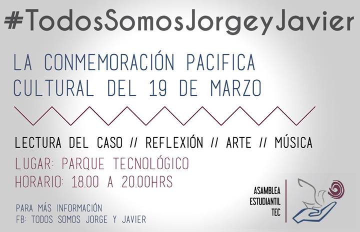 #TodosSomosJorgeYJavier