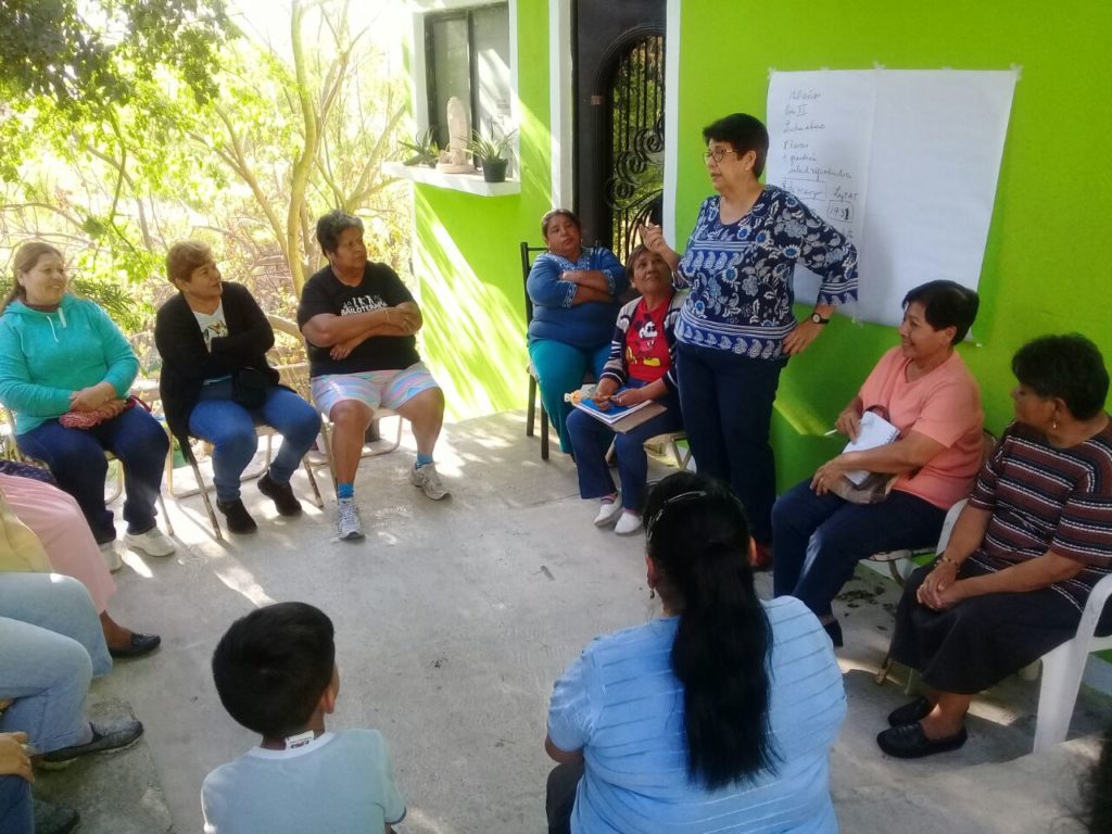 Plática «Participación de las mujeres y derechos humanos»