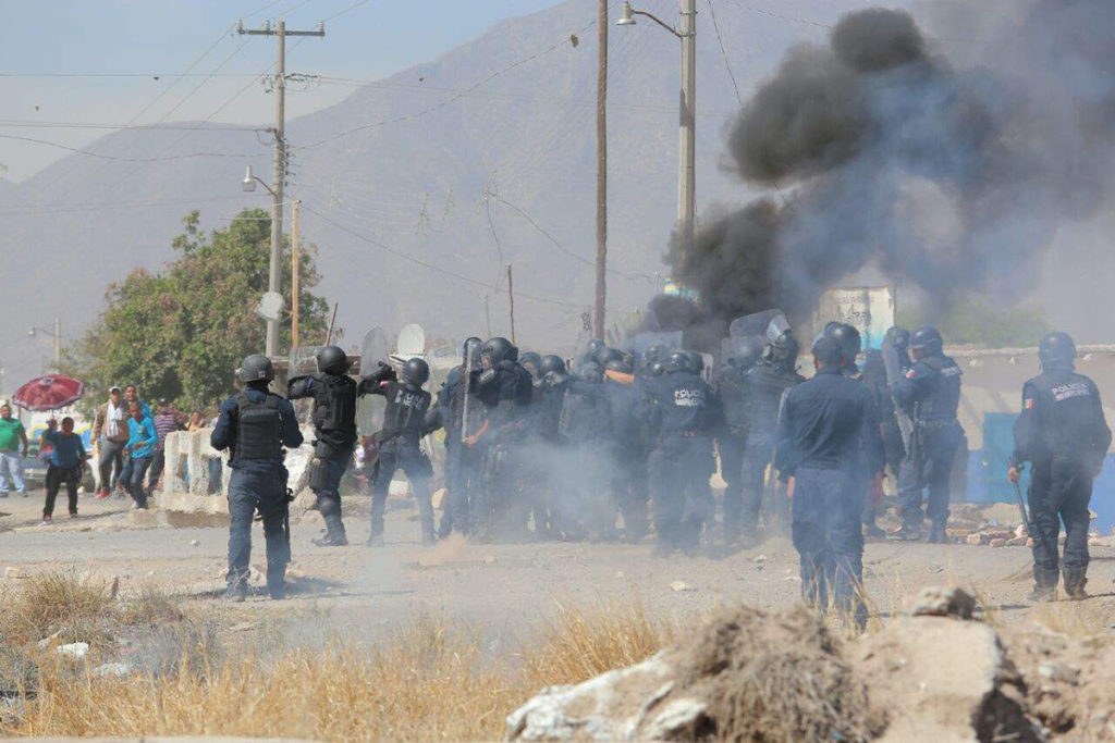 RECHAZAMOS LOS ACTOS DE REPRESIÓN CONTRA  EL FRENTE UNIDO DE PUEBLOS DE LA LAGUNA EN DEFENSA DE  LA VIDA Y EL TERRITORIO